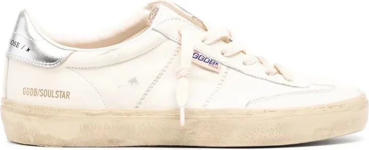 Soul Star distressed glittered sneakers