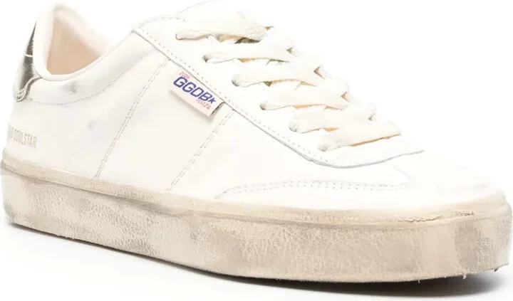 Soul Star distressed leather sneakers - Image 2