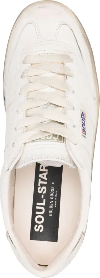 Soul Star distressed leather sneakers - Image 4