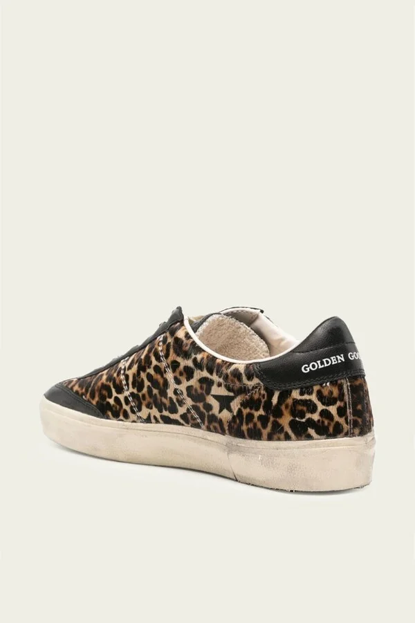 Soul-Star Leopard Horsy Leather Sneaker - Image 3