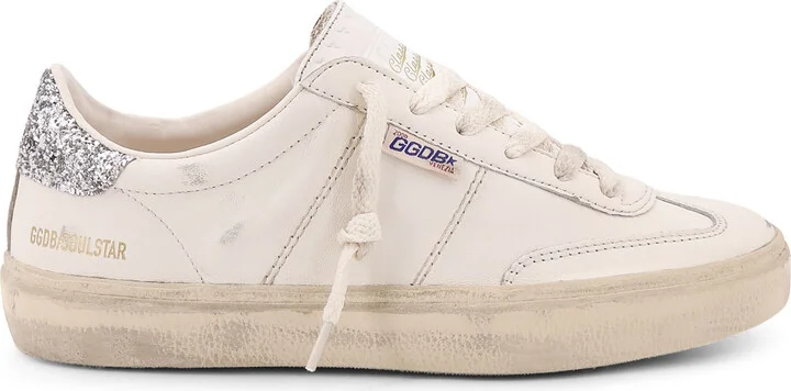 Soul Star Low-top Leather Sneakers With Used Effect