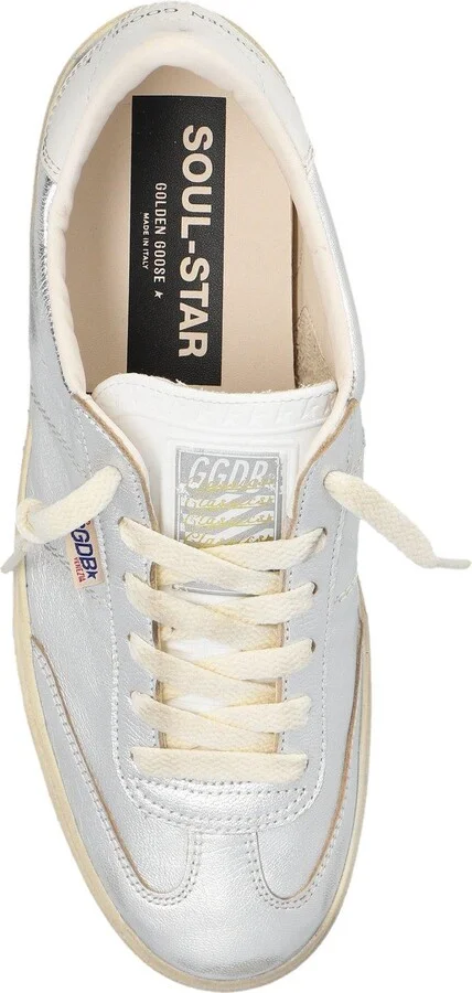 Soul-star Metallic Low-top Sneakers - Image 4