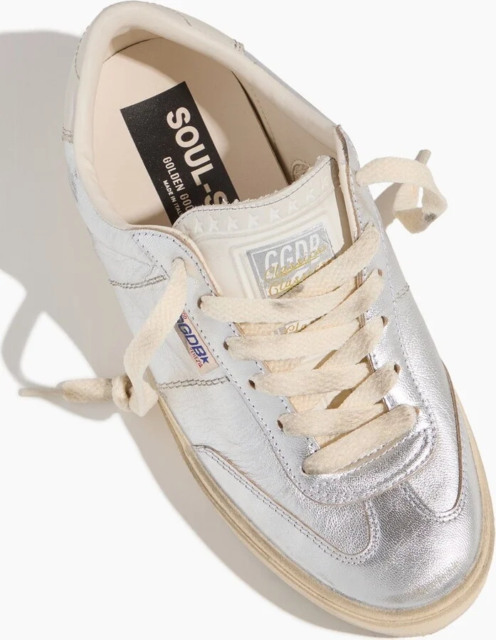 Soul-Star Sneaker in Silver/White/Milk - Image 4