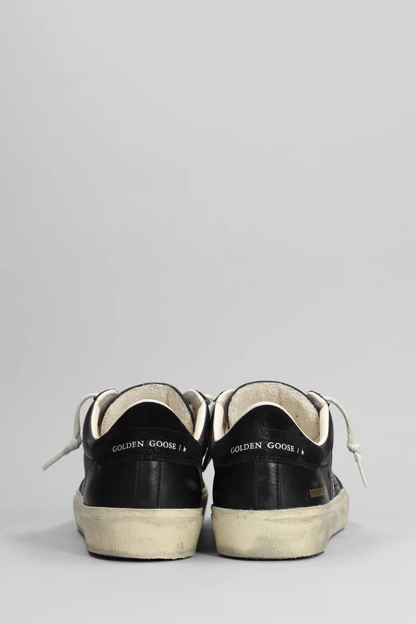 Soul Star Sneakers In Black Leather - Image 4