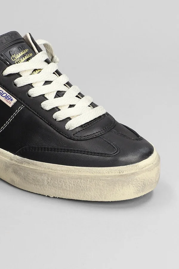 Soul Star Sneakers In Black Leather - Image 5