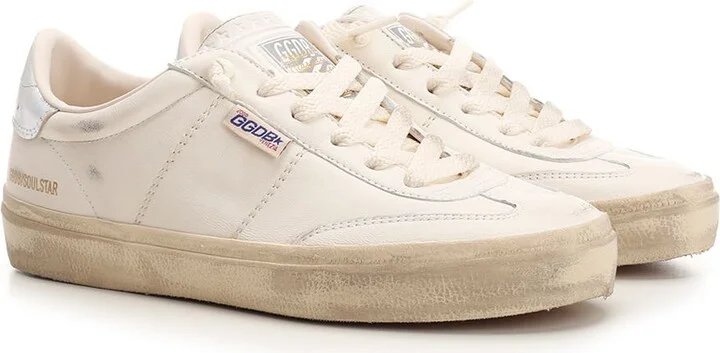 'soul Star' Sneakers In Ivory Leather - Image 2