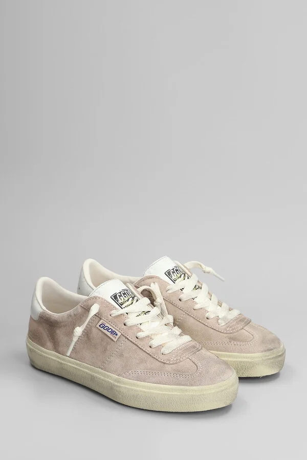 Soul Star Sneakers In Rose-pink Suede - Image 2
