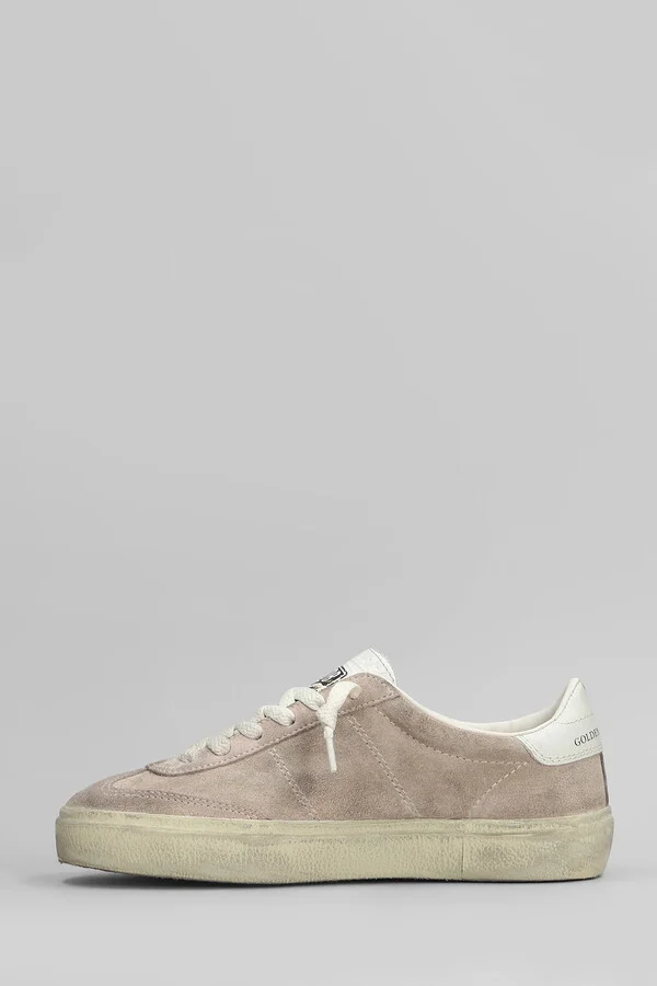 Soul Star Sneakers In Rose-pink Suede - Image 3