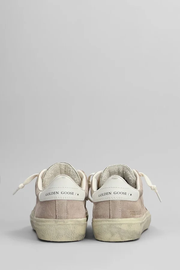 Soul Star Sneakers In Rose-pink Suede - Image 4