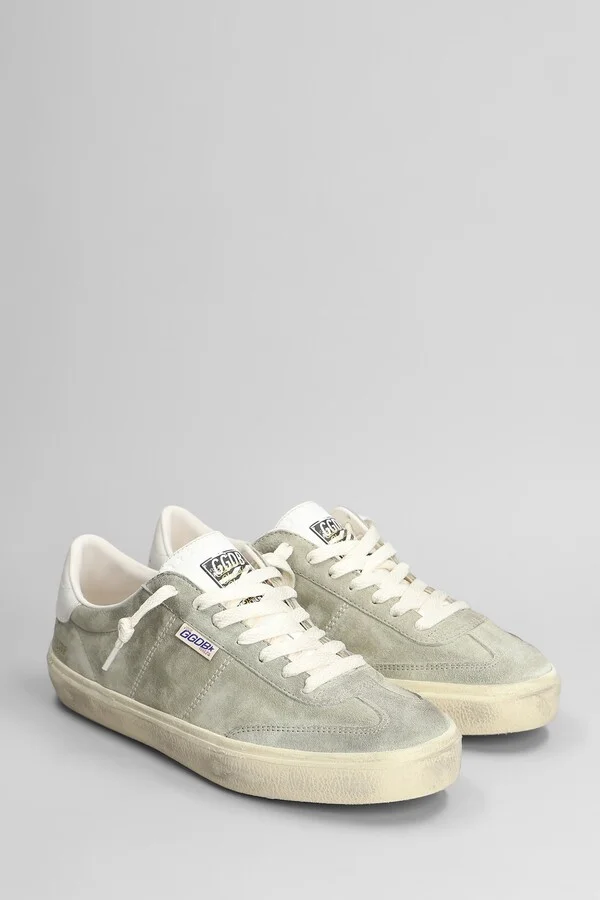 Soul Star Sneakers In Taupe Suede - Image 2
