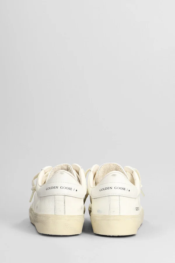 Soul Star Sneakers In White Leather - Image 4