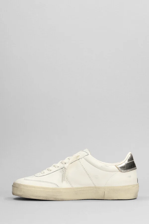 Soul Star Sneakers In White Leather - Image 3