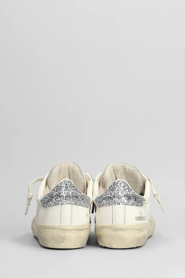 Soul Star Sneakers In White Leather - Image 4