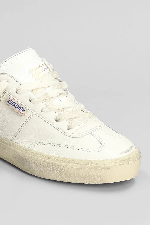Soul Star Sneakers In White Leather - Image 5