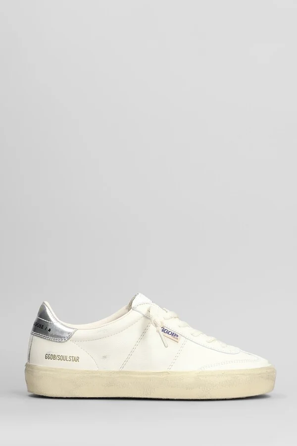 Soul Star Sneakers In White Leather