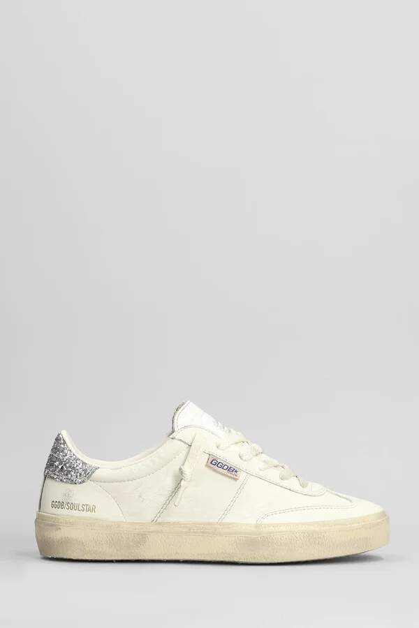 Soul Star Sneakers In White Leather