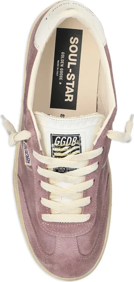 Soul Star suede lace-up sneakers - Image 4