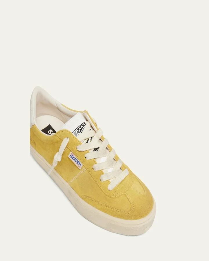 Soul Star Suede Low-Top Sneakers - Image 2