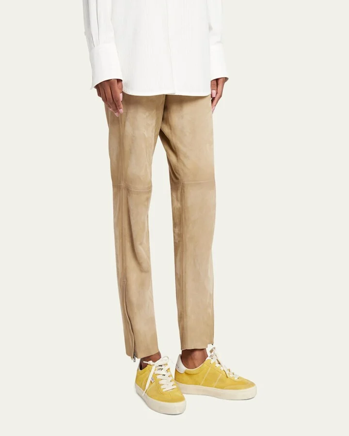 Soul Star Suede Low-Top Sneakers - Image 3