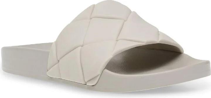Soulful Womens Slides Pool Footbed Sandals