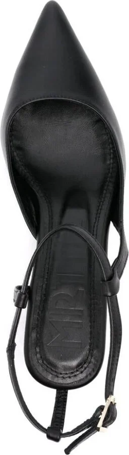 Souliers Martinez Camelia 50Mm Leather Pumps - Image 4