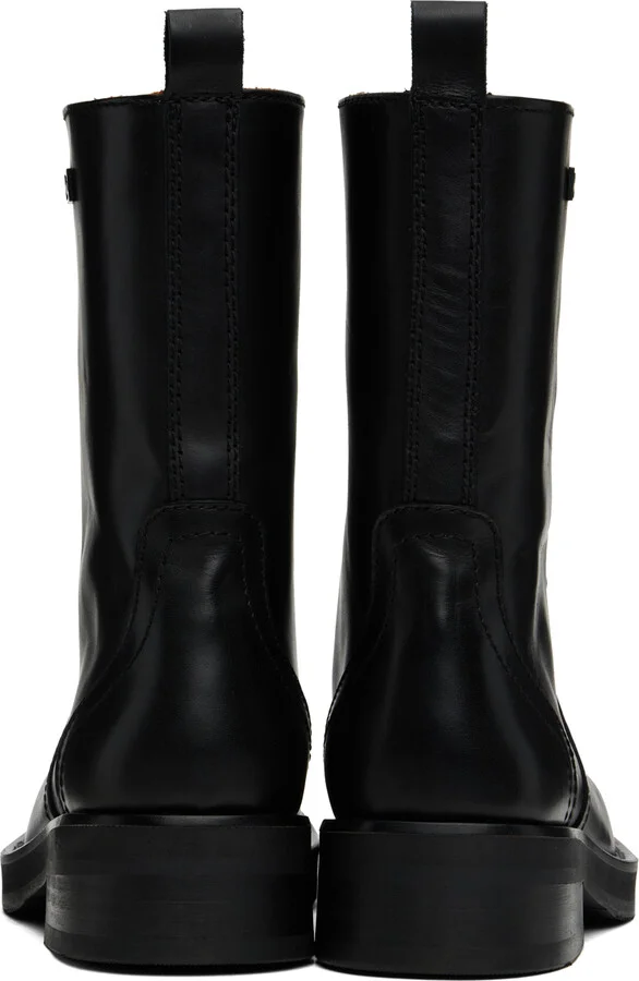 Soulland Black Arizona Metal Boots - Image 2