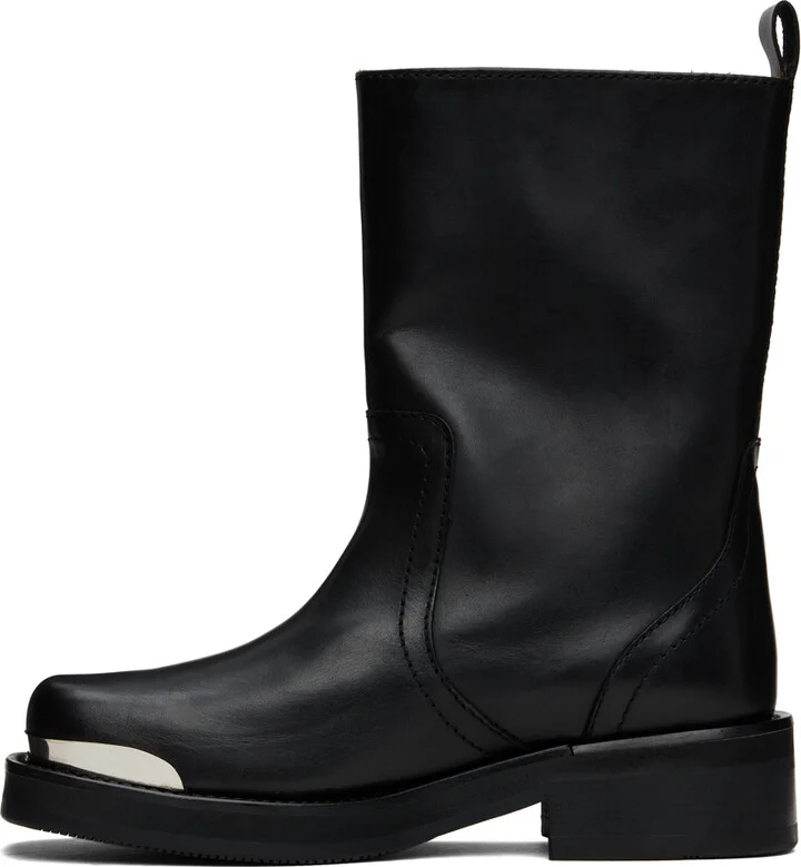 Soulland Black Arizona Metal Boots - Image 3