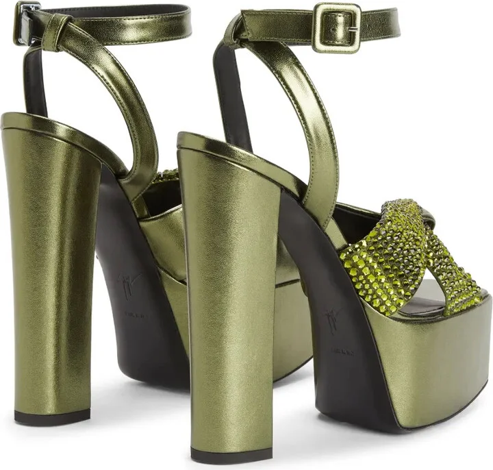 Souree 150mm crystal-embellished sandals - Image 3