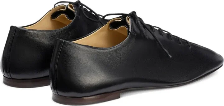 Souris leather lace-up derby shoes - Image 3