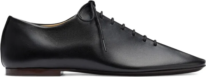 Souris leather lace-up derby shoes