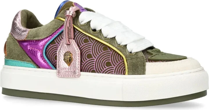 Southbank Tag panelled leather sneakers - Image 2