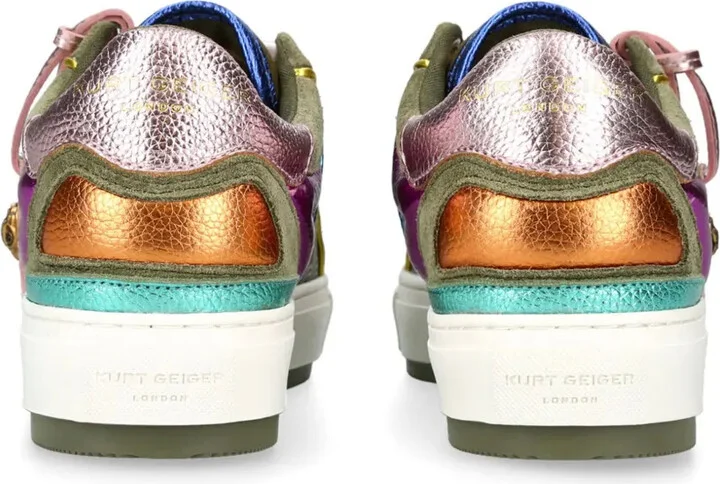 Southbank Tag panelled leather sneakers - Image 3