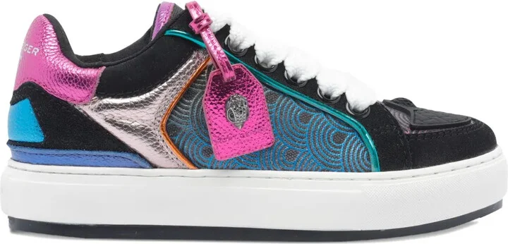 Southbank Tag panelled low-top sneakers
