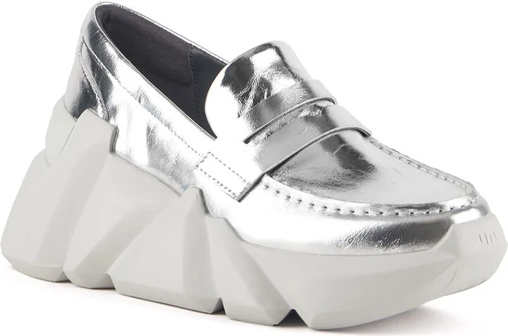 Space Kick Loafer - Mirror Silver - Image 3