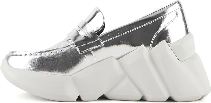 Space Kick Loafer - Mirror Silver - Image 4