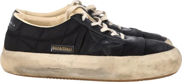 Space Star Sneakers in Black Nylon