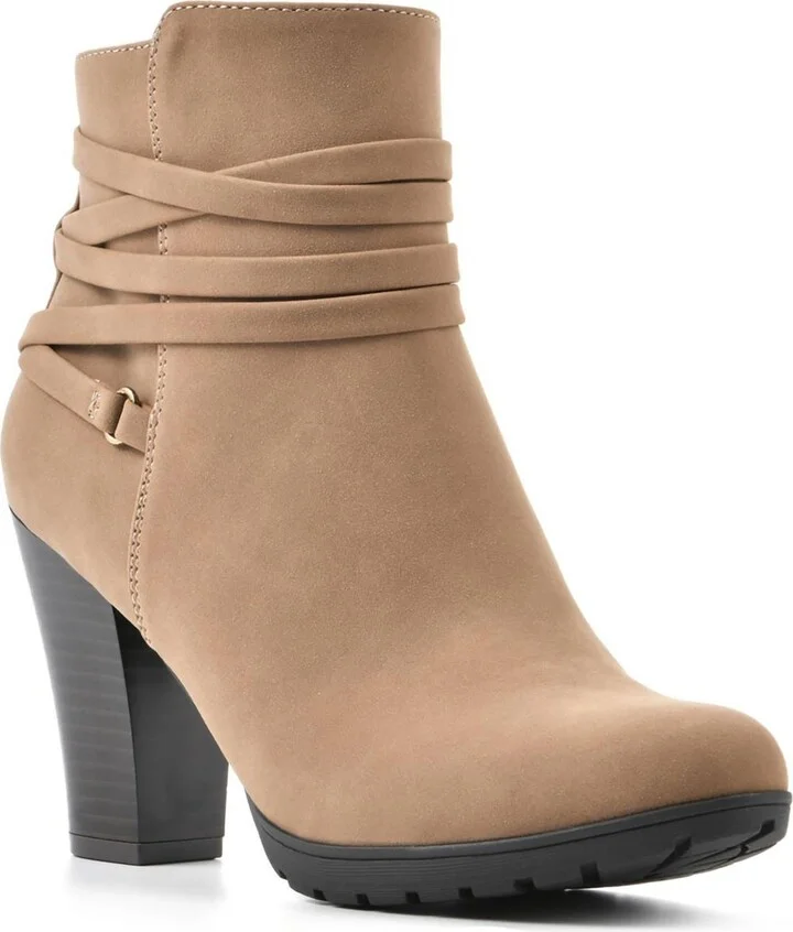 Spade Womens Faux Leather Booties Ankle Boots