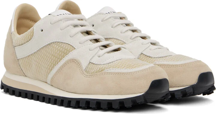 Spalwart Beige Marathon Trail Low Sneakers - Image 4