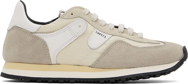 Spalwart Beige Master Blaster Low Sneakers