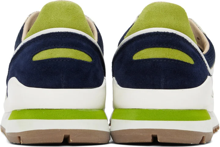 Spalwart Beige & Navy Trail Blazer Sneakers - Image 2