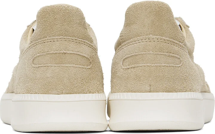 Spalwart Beige Smash Low Suede Sneakers - Image 2