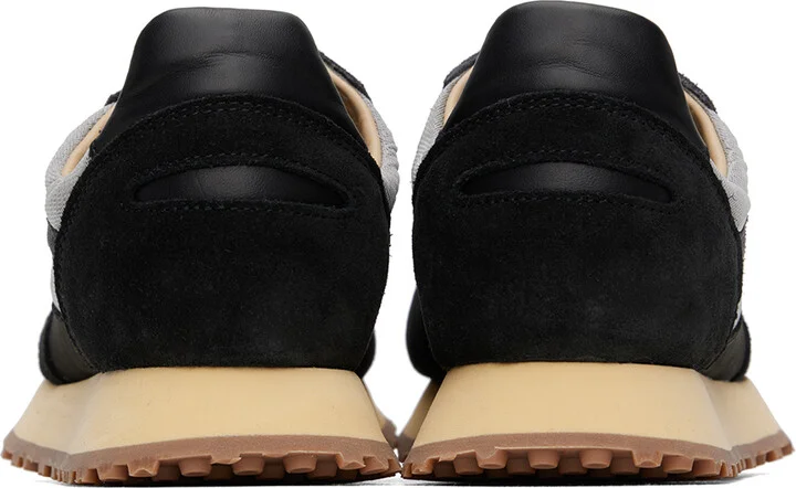 Spalwart Black & Gray Tempo Low Transparent Sneakers - Image 2