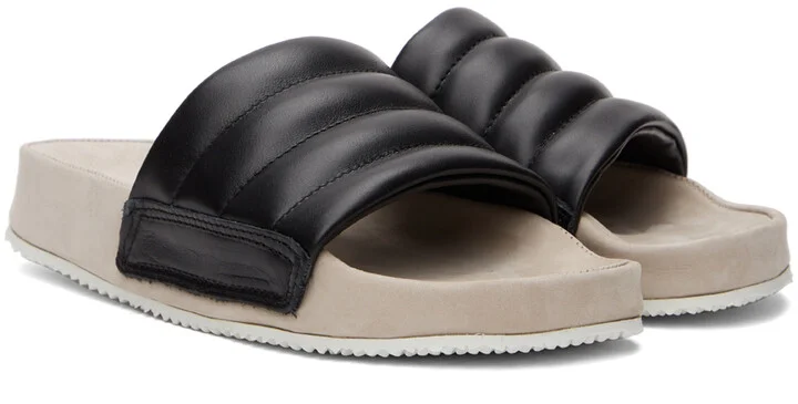 Spalwart Black Pause Puff Sandals - Image 4