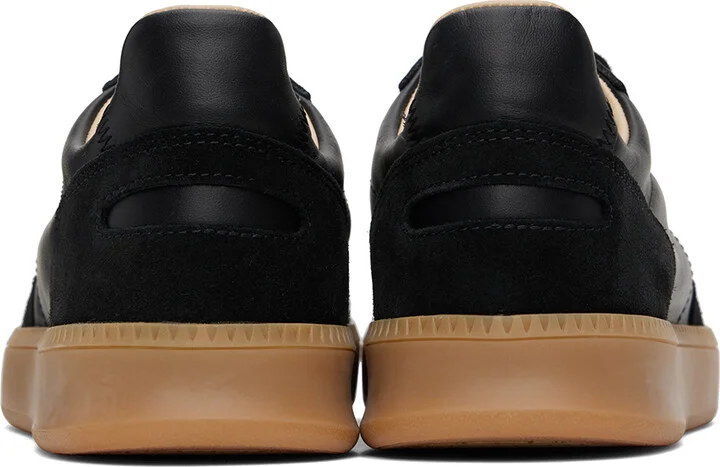 Spalwart Black Smash Low Nappa Suede Sneakers - Image 2