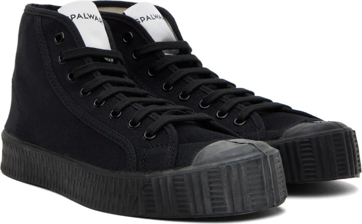 Spalwart Black Special Mid Sneakers - Image 4