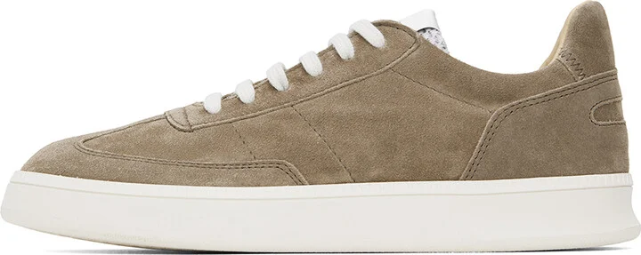 Spalwart Brown Smash Low Suede Sneakers - Image 3