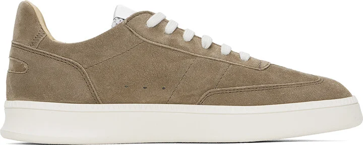 Spalwart Brown Smash Low Suede Sneakers