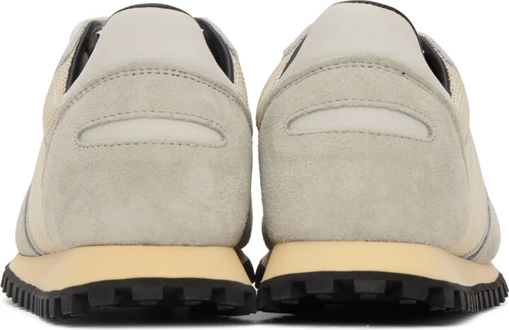 Spalwart Gray & Tan Marathon Trail Low Sneakers - Image 2
