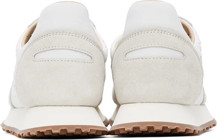 Spalwart Gray & White Tempo Low Sneakers - Image 2