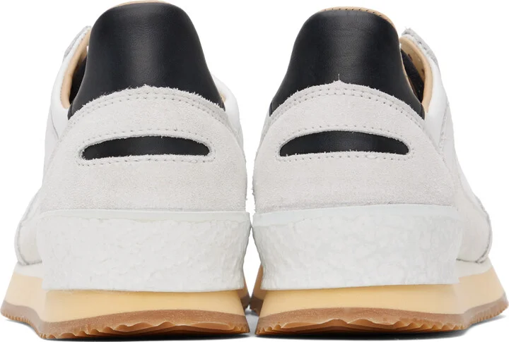 Spalwart White & Gray Dash Sneakers - Image 2
